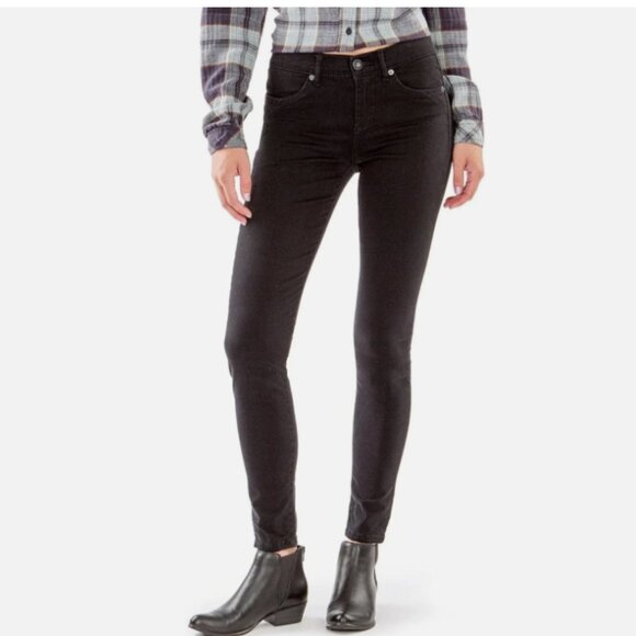 Unionbay Womens Pant Karma Ultra Stretch Skinny Mid rise Black Size 17 - Picture 1 of 5